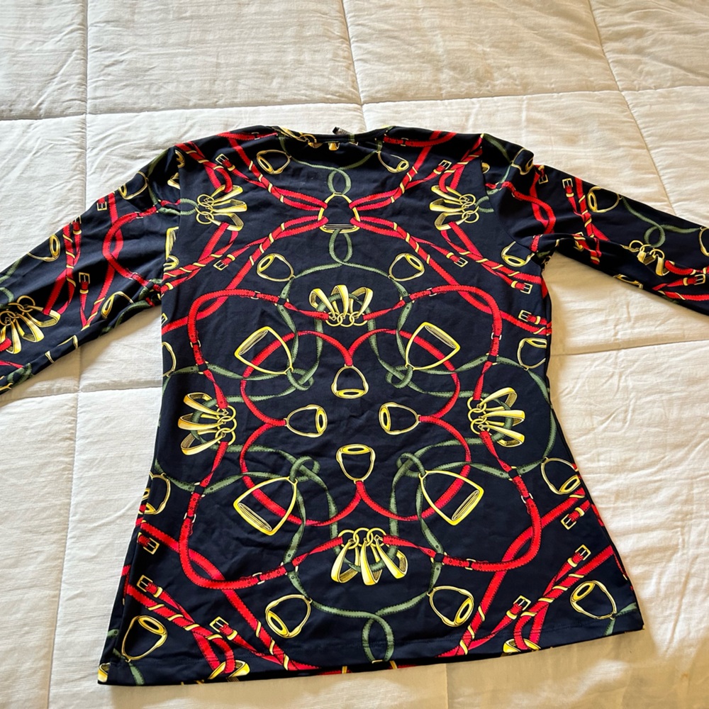 J McLaughlin 3/4 length top